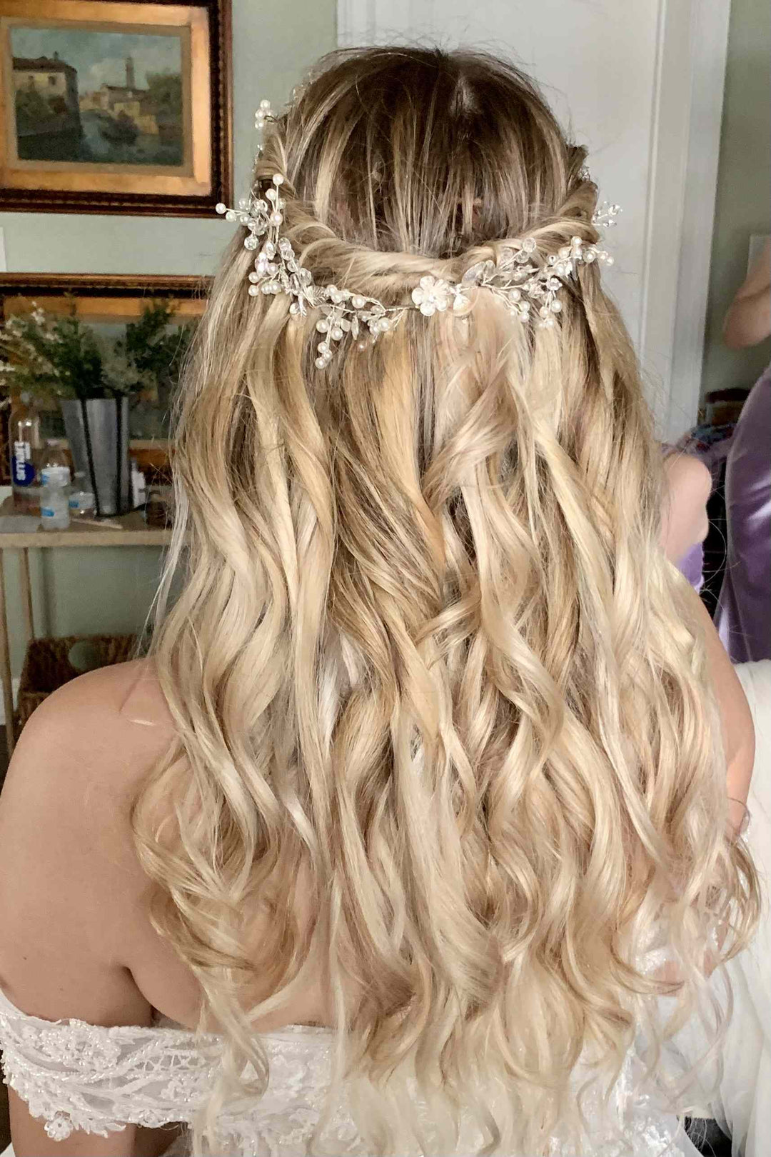 613 Blonde Clip in Hair extensions