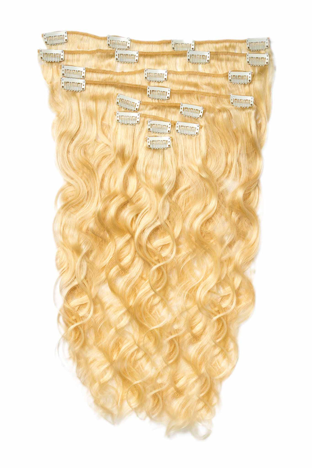 613 Blonde Clip in Hair extensions