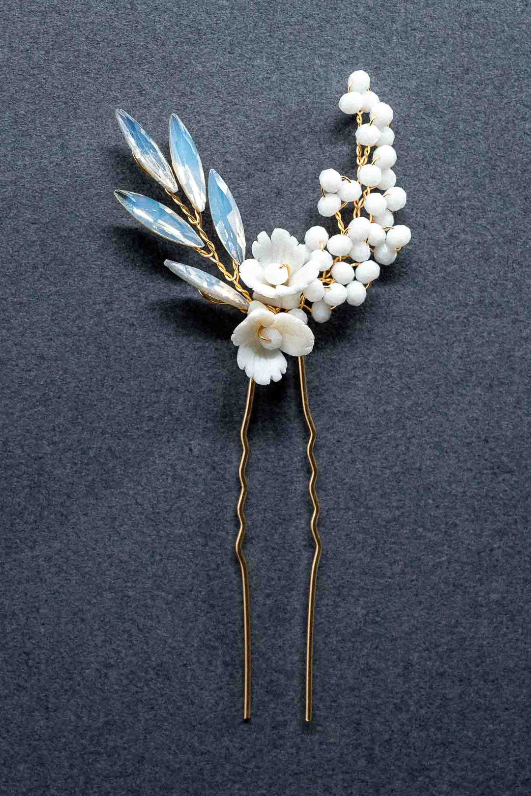 Opal Hair Pins